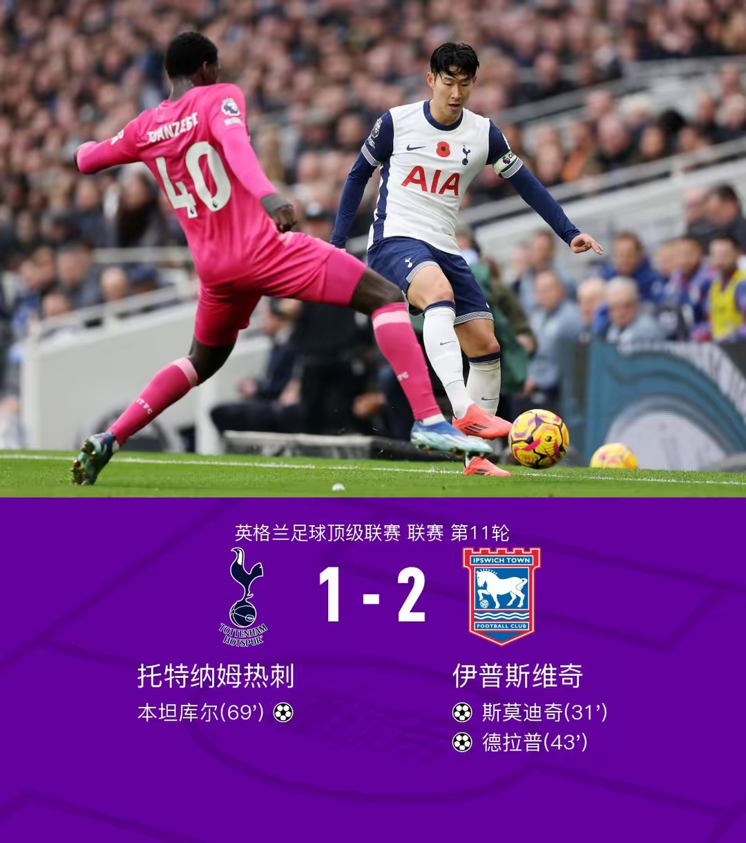 雷速体育-热刺联赛连胜，重返前四强位置