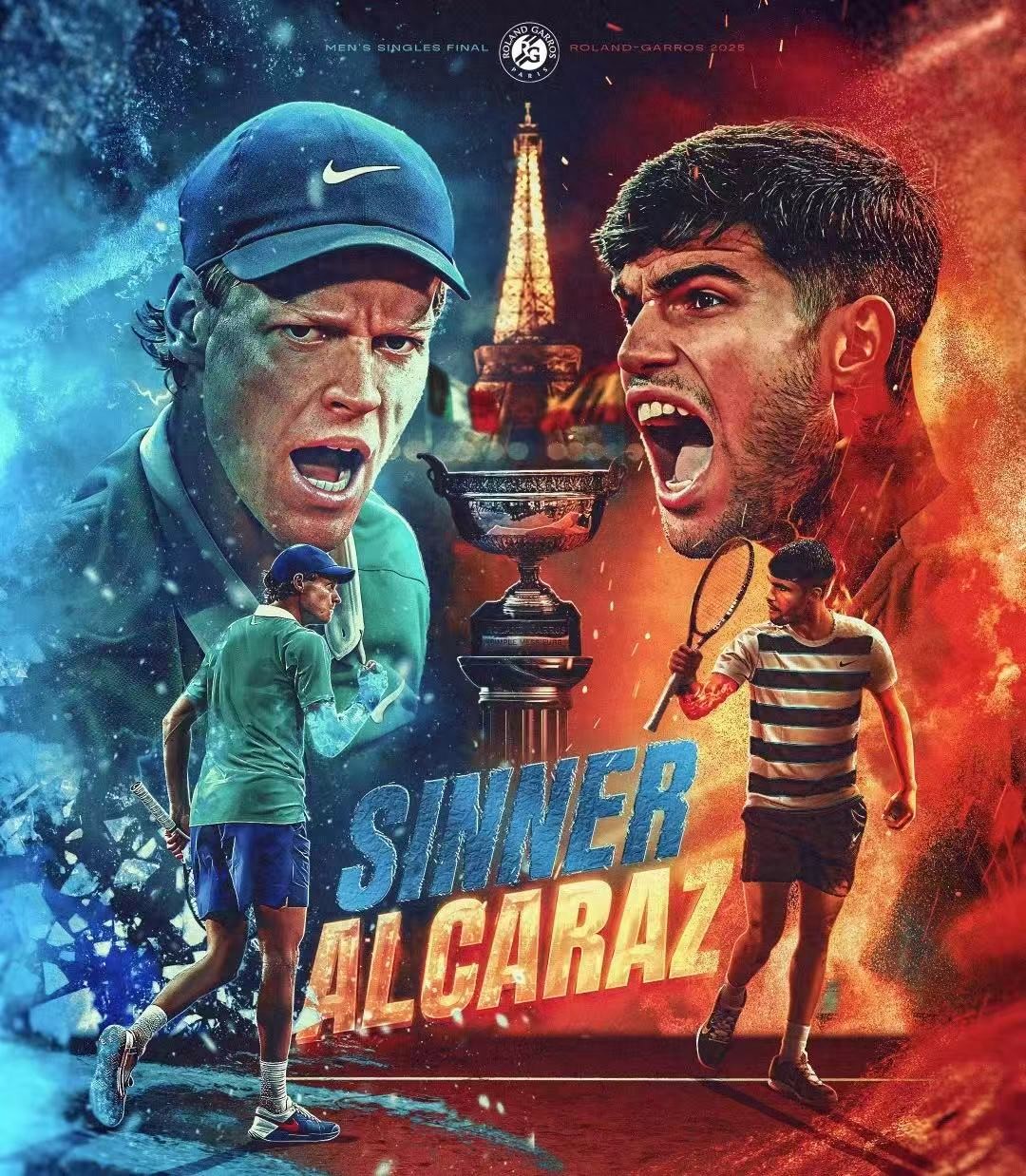 戴维斯杯逆转蒙特卡洛大师赛，辛纳扛起全队